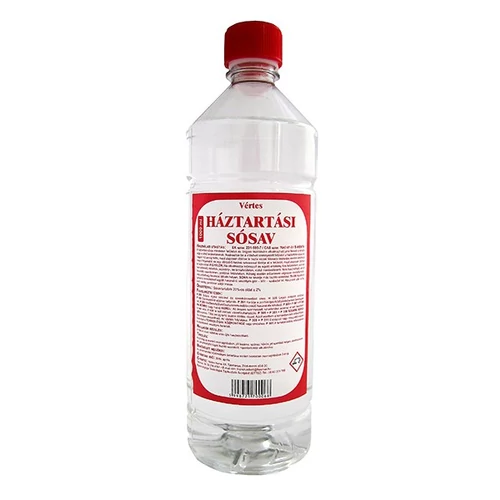 Háztartási sósav VÉRTES 1L 15%