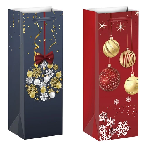 Italtasak CREATIVE Special 13x36x9 cm karácsonyfa fényes szalagfüles