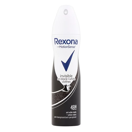 Izzadásgátló deo REXONA Invisible Black&White 150ml