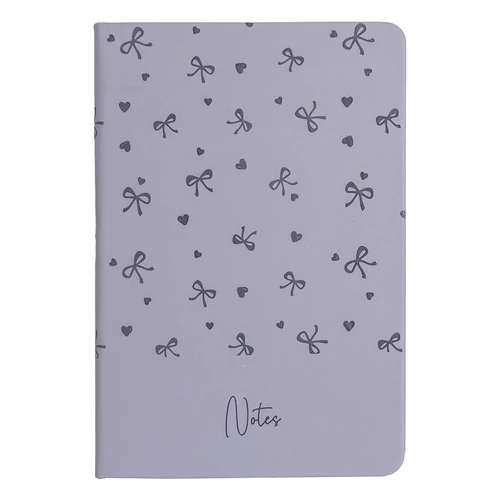 Jegyzetfüzet vonalas CREATIVE Cute bow A/5 96 lapos keményfedelű