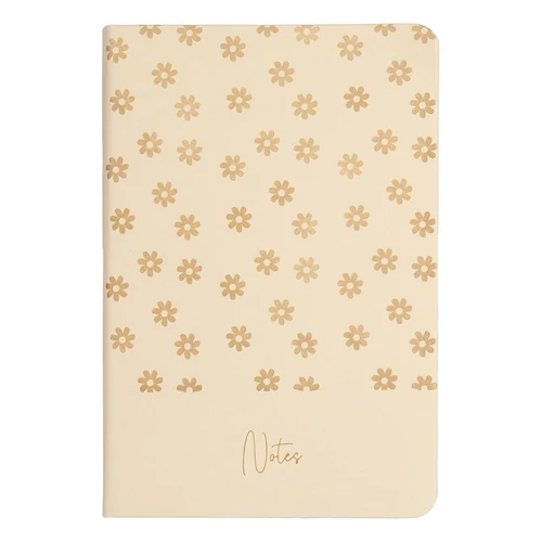 Jegyzetfüzet vonalas CREATIVE Cute flower A/5 96 lapos keményfedelű