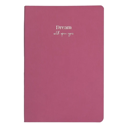 Jegyzetfüzet vonalas CREATIVE Quote dream B/5 96 lapos keményfedelű