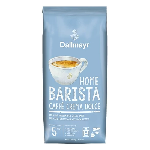 Kávé szemes DALLMAYR Home Barista Caffé Dolce 1000 g