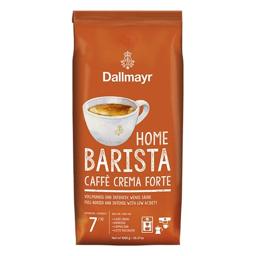 Kávé szemes DALLMAYR Home Barista Caffé Crema Forte 1000 g