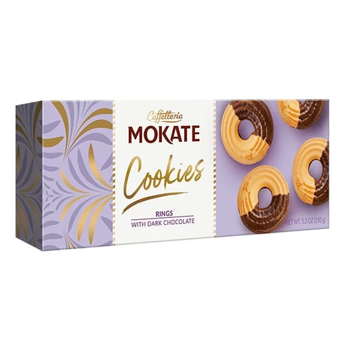 Keksz MOKATE csokoládés karika 150 g