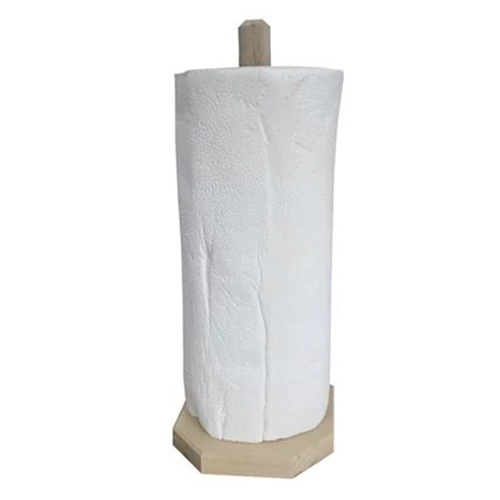 Kéztörlő tartó álló fa 30 cm