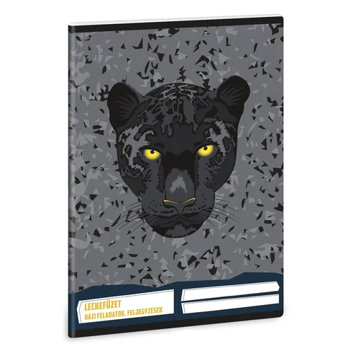 Leckefüzet ARS UNA A/5 32 lapos Black Panthers