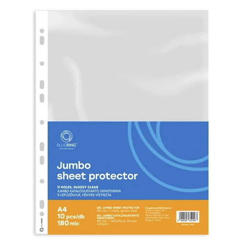Lefűzhető genotherm 3D Jumbo 180 mikron víztiszta 10 darabos