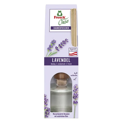 Légfrissítő FROSCH Oase levendula pálcikás 90ml