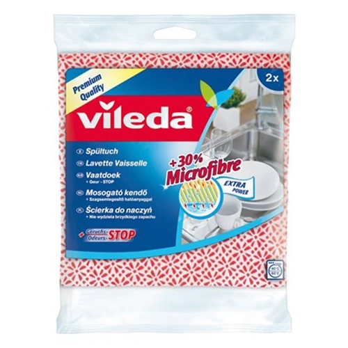 Mosogatókendő VILEDA mikroszálas 34x34 cm