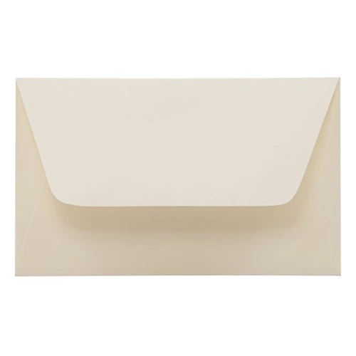 Névjegyboríték színes KASKAD enyvezett 70x105mm 12 vanilia 50 darabos