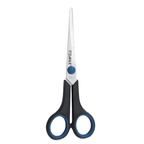 Olló irodai DAHLE 54407 gumifogós 18cm fekete