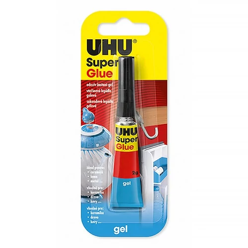 Pillanatragasztó gél UHU Jumbo 2 g