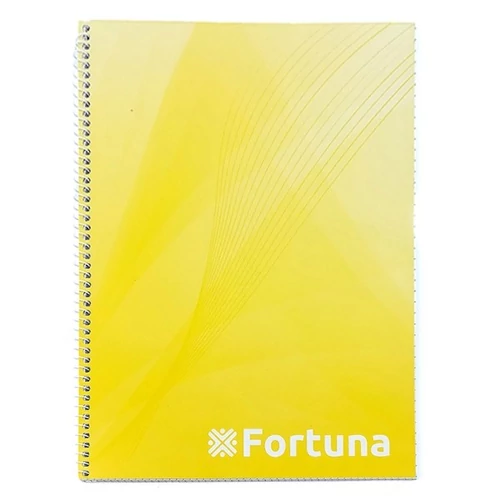 Spirálfüzet franciakockás FORTUNA A/4 70 lapos