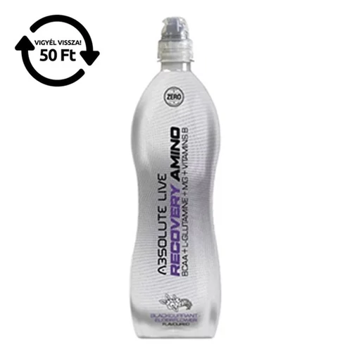 Sportital ABSOLUTE LIVE Recovery Amino feketeribizli-bodzavirág 900 ml DRS