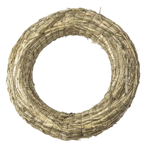 Szalmakoszorú alap 20 cm