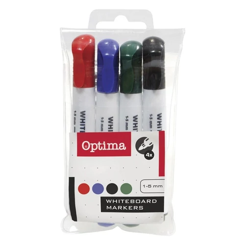 Táblamarker OPTIMA 4 darabos