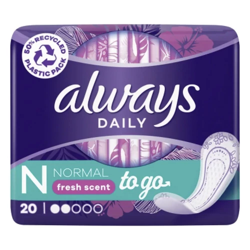 Tisztasági betét ALWAYS Sing normál deo 20 darabos