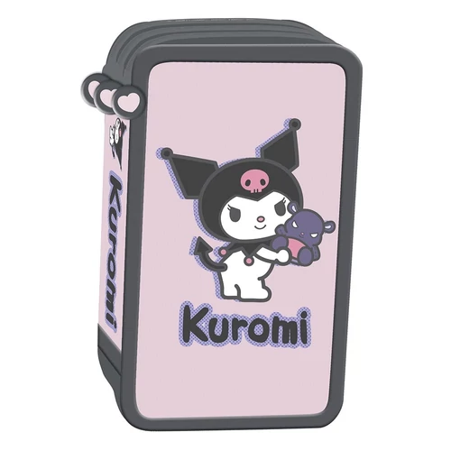 Tolltartó Kuromi három részes felszerelt rózsaszín