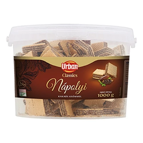 Töltött ostya URBAN Classic kakaós vödrös 1 kg