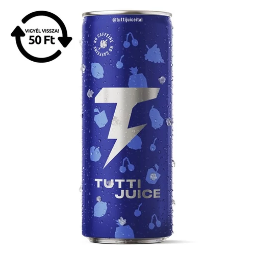 Üdítőital szénsavas TUTTI JUICE tutti frutti original 250 ml DRS