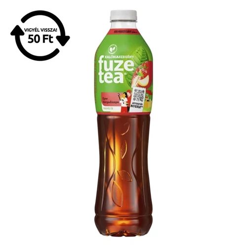 Üdítőital szénsavmentes FUZETEA Eper-Sárgadinnye 1,5L DRS